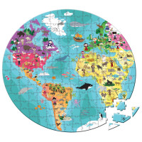 maleta-puzzle-208-pecas-criancas-e-aimais-do-mundo