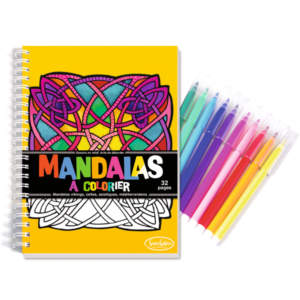 cuaderno-de-mandalas-para-colorear-con-rotuladores - Blog de Puericultura y  Juguetes